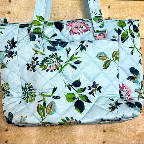 Vera Bradley Multi Strap Shoulder Performance Twill Bag Seawater Blooms NWT - Picture 7 of 13